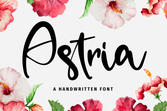 Astria: A Script Font That Elevates Handmade Creations