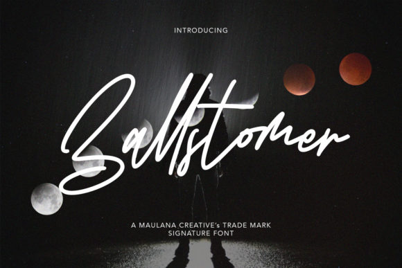 Ballstomer: A Stylish Script Font for Modern Marketing
