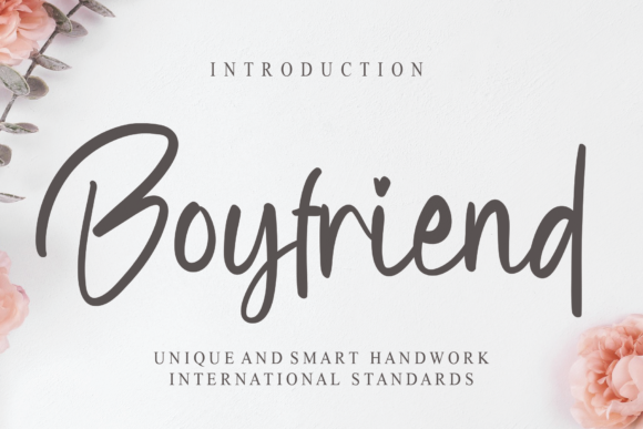 Boyfriend Script Font Review for Design Projects