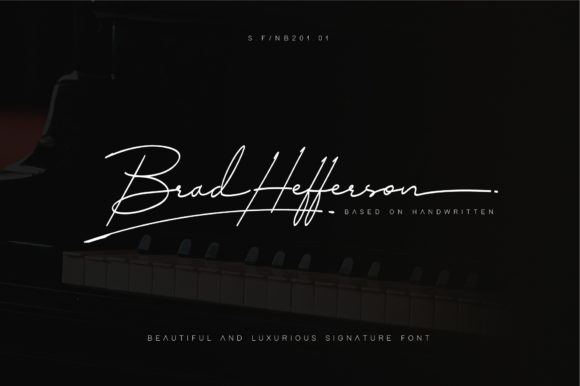 Brad Hefferson: A Script Font for Modern Branding