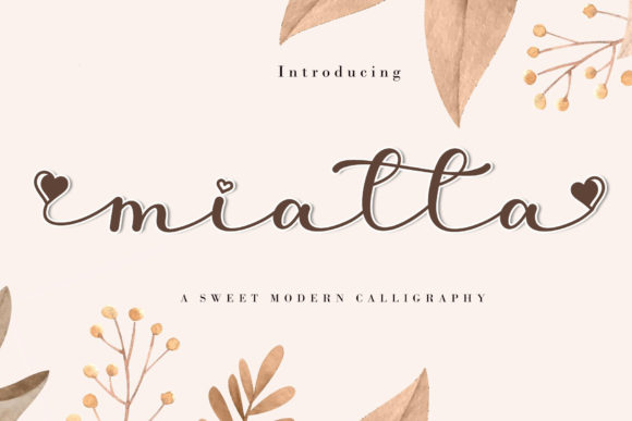 Discover the Elegance of Miatta Font for Modern Web Design