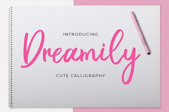 Dreamily Font for Web Design and Branding