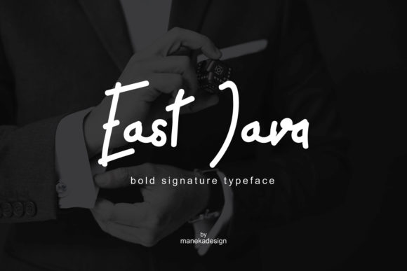 East Java Font for Handmade Creations
