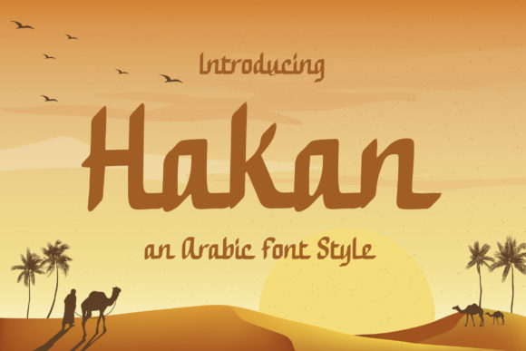Hakan: A Modern Script Font for Editorial Elegance