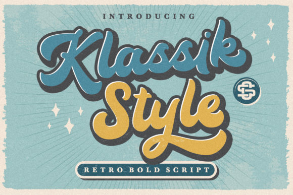 Klassik Style: A Retro Font for Modern Campaigns