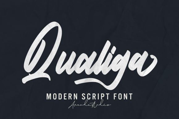Qualiga: A Script Font for Thoughtful Editorial Design
