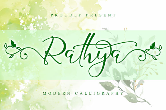 Rathya: A Sweet Script Font for Romantic Campaigns