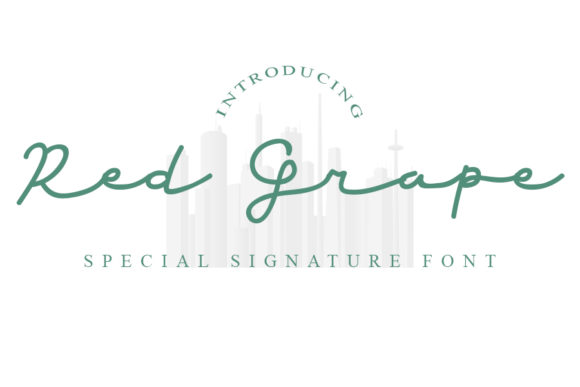 Red Grape: The Script Font That Elevates Campaign Design