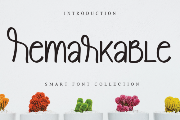 Remarkable: A Handwritten Font for Editorial Design