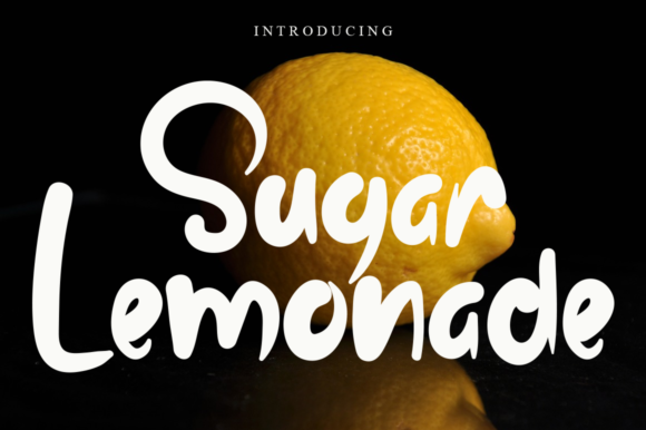 Sugar Lemonade Font for Web Design