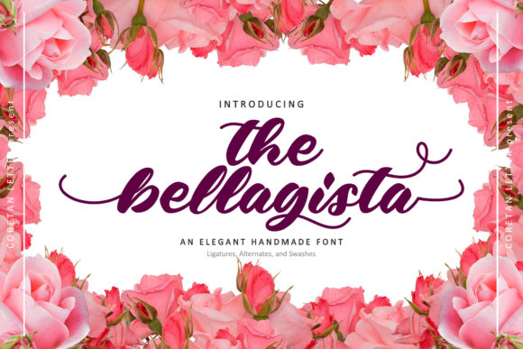 The Bellagista: A Handwritten Font for Editorial Design
