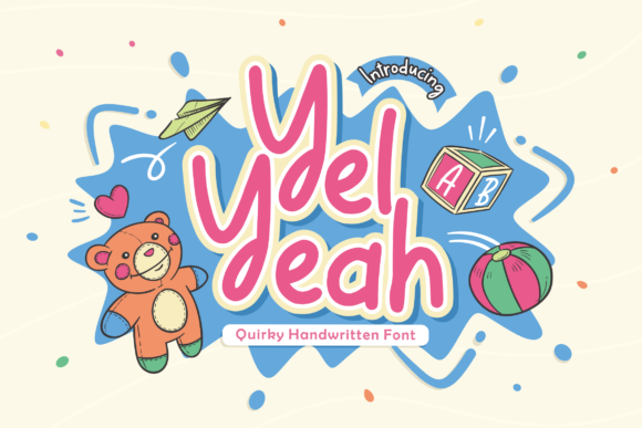 Yel Yeah: A Whimsical Script Font for Editorial Design