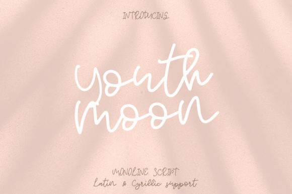 Youth Moon Font for Web Design